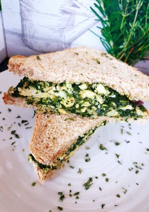 Une photo de Sandwich omelette 😋#mai