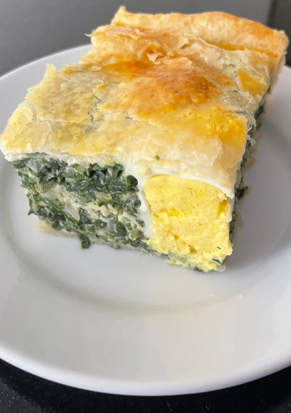 Una foto de Pastel de acelga