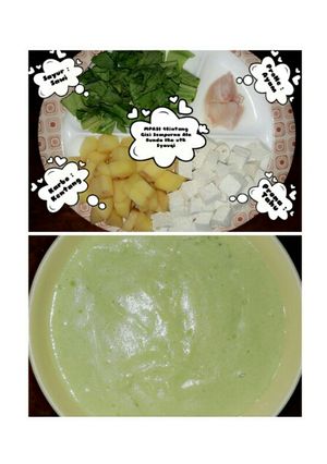 Foto resep MPASI 7Bulan+ Tahu,Sawi,Ayam & Kentang #5ResepTerbaruKu