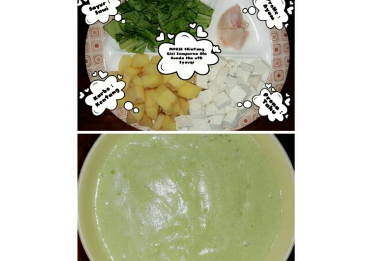 Cara Memasak MPASI 7Bulan+ Tahu,Sawi,Ayam &amp; Kentang #5ResepTerbaruKu yang Gurih