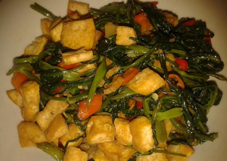 Resep Tumis kangkung jawa vs tahu putih, Menggugah Selera