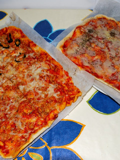 Una foto de Pizzas