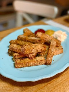 Una foto de Fingers de tofu