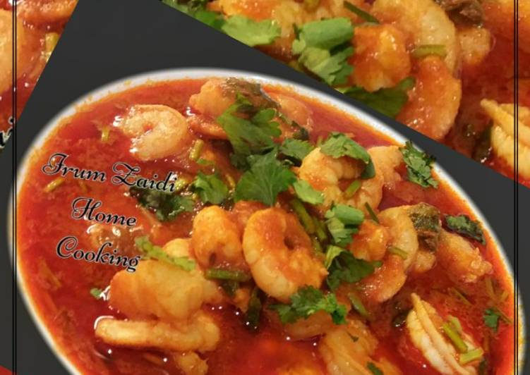 How to Make Recipe of 🍲🍤Prawn Curry🍤🍲