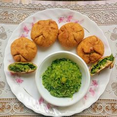 Green Peas Kachori A picture of Green Peas Kachori.