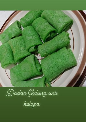 Foto resep Dadar Gulung unti Kelapa