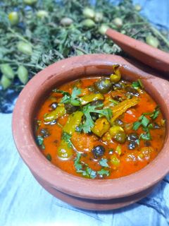 दही वाली छोलिया सब्ज़ी (Dahi wali Choliya sabzi recipe in hindi) रेसिपी मुख्य फोटो