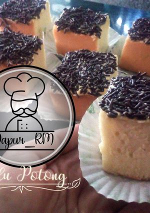 Foto resep Bolu Potong Santan 2 telur (Padat, Ga seret)