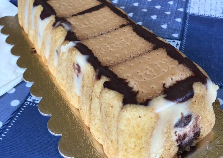 Steps to Prepare Fatto in casa super veloce Mattonella bicolore