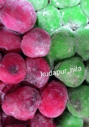 Foto resep mokil (mochi kecil isi coklat)