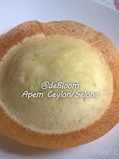 Foto resep 9. Apem Selong/Ceylon