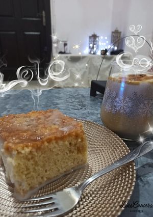 صورة لوصفة تريليتشا كيكة تركية بالحليب والكراميل 😋
