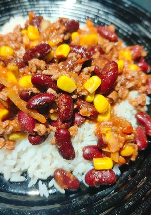 Une photo de Chili con carne rapide