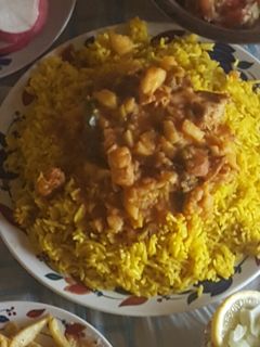 صورة لوصفة بطاطا بلحم الغنم