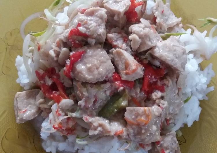 Resep 💞 sambal tumpang 💞, Enak Banget