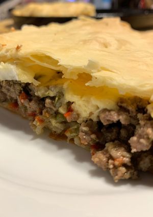 Una foto de Tarta de carne