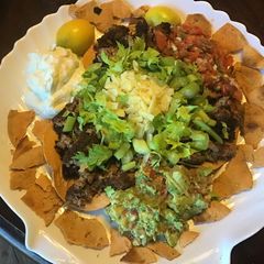 A picture of California Farm Tostada Salad.
