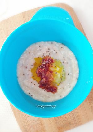 Foto resep Bubur Oat Keju (mpasi 9bulan)