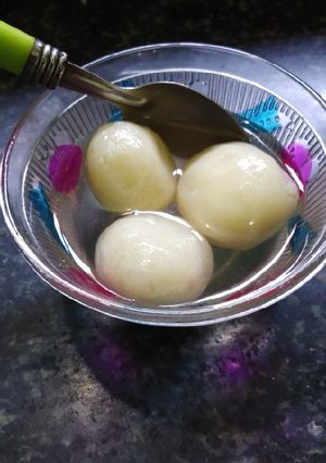 A picture of Rasgulla.