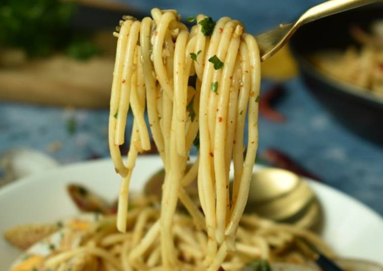Spaghetti with Clams#DaporAzahZara