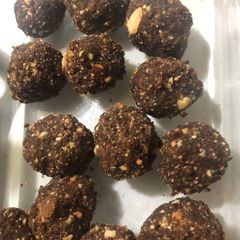 Ragi ladoo A picture of Ragi ladoo.