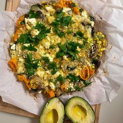 A picture of Zucchini Medley Pie.