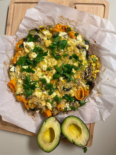 A picture of Zucchini Medley Pie.