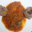 Redondo de ternera con tomate
