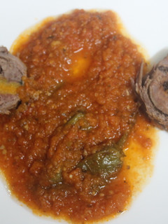 Una foto de Redondo de ternera con tomate