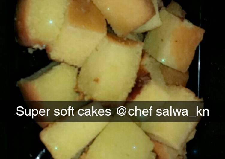 Step-by-Step Guide to Make Homemade Super soft vanilla cakes Cooking Basics for Beginners