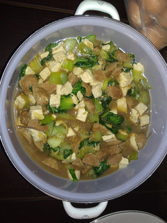 Foto resep Sawi pakcoy bakso oseng