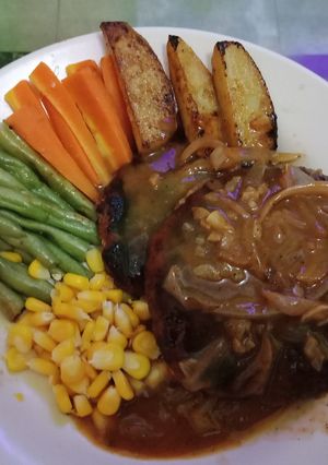 Foto resep Steak Tempe Mix Ayam