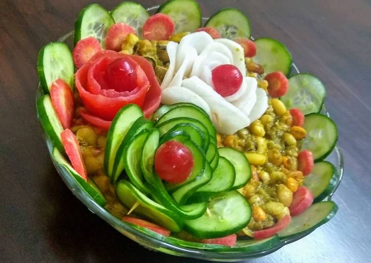 Recipe of Quick The black eyed pea salad chat