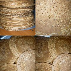 A picture of Cornflour Chocolate Pancakes.