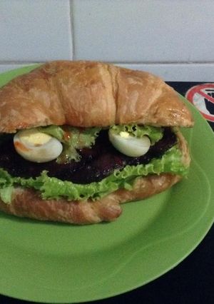 Foto resep Croisant beef