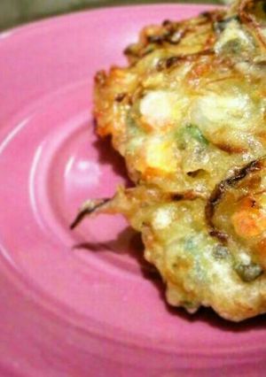Foto resep Dadar kecambah wortel ebi