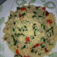 A picture of Couscous,dambu style.