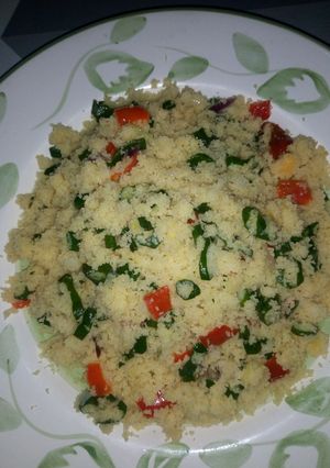 A picture of Couscous,dambu style.