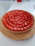 Tarte Chocolat, Mascarpone et Fraises
