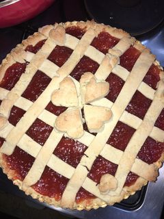 Una foto de PASTA FROLA DE MEMBRILLO sin manteca 🍰