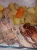 Lombo Assado com Legumes