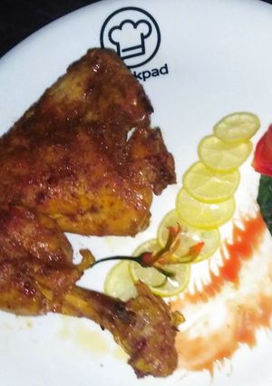 A picture of Spicy dam chicken.