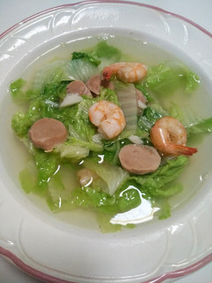 Foto resep Ca sawi bakso udang