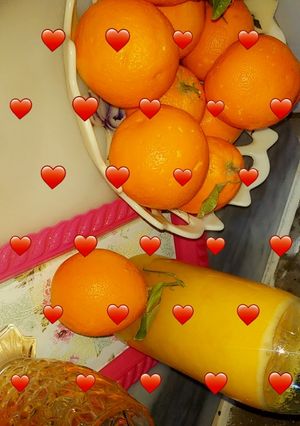 صورة لوصفة عصير البرتقال والليمون 🍊🍋🍹🍹