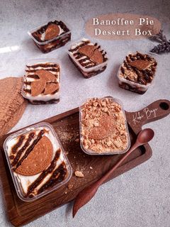 Foto resep Banoffee Pie Dessert Box