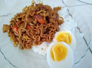 Foto resep Tumis mie tempe kecap