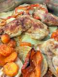 Paletilla de conejo al horno