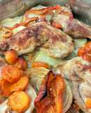 Paletilla de conejo al horno