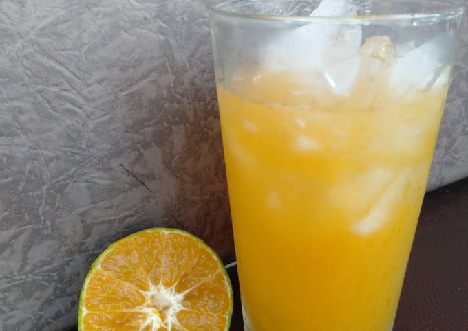 Anti Ribet, Membuat Es Jeruk Peras Murah