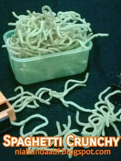 Foto resep Spaghetti Crunchy (toddler snack)